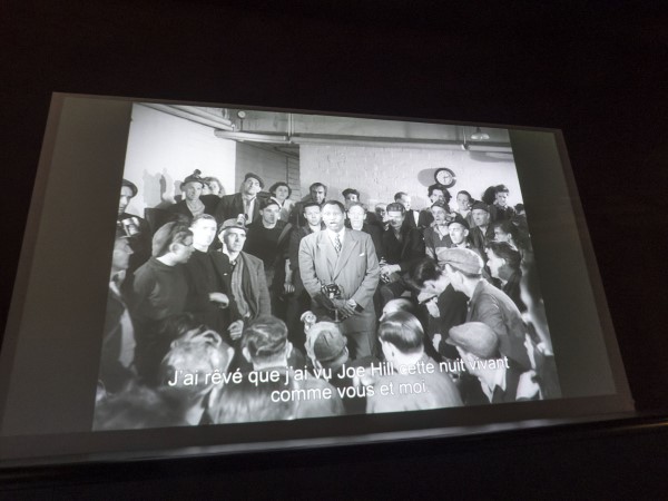 Paul Robeson singing Joe Hill in Edinburgh